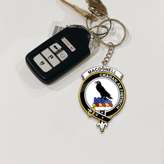 MacDonell of Glengarry Crest Keychain