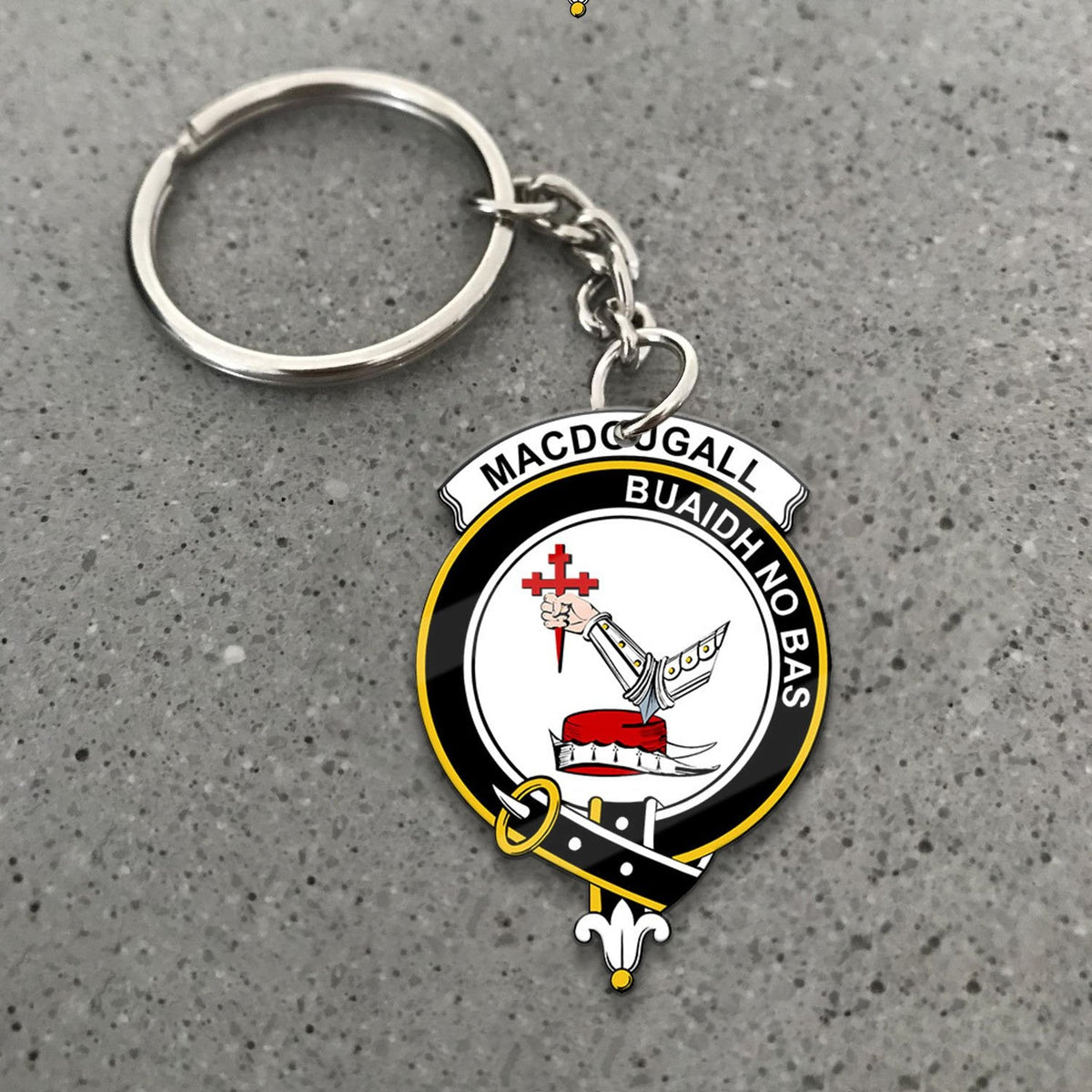 MacDougall Crest Keychain