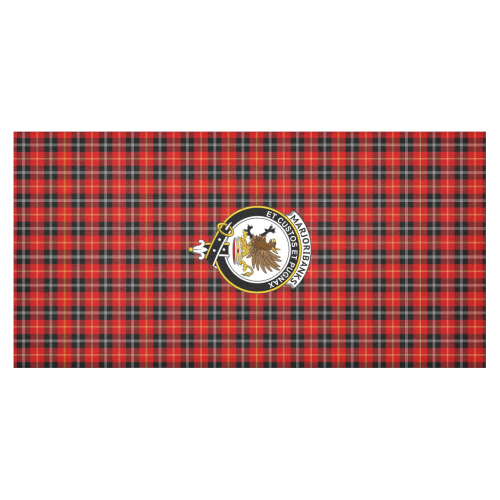 Marjoribanks Tartan Crest Tablecloth