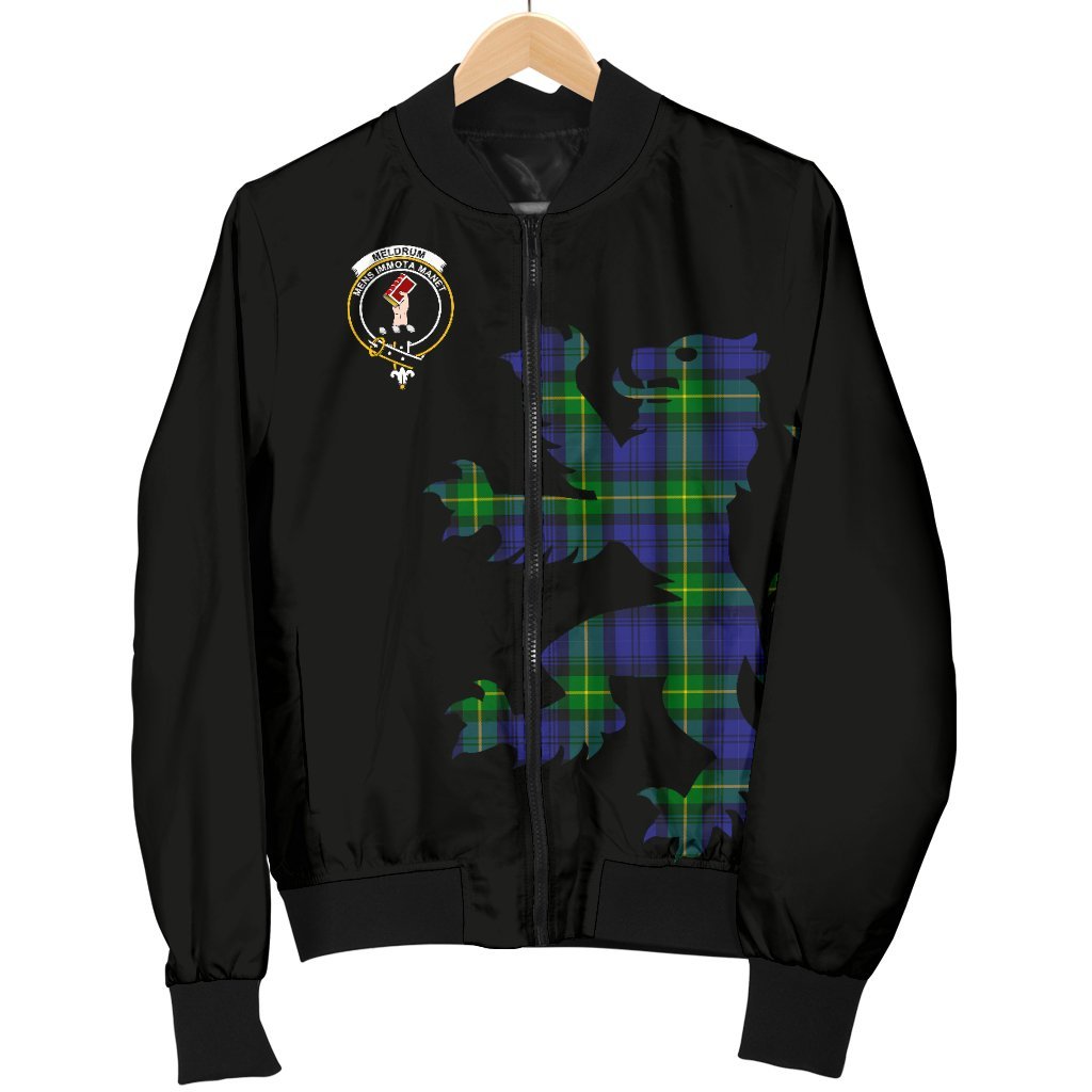 Meldrum Tartan Bomber Jacket Lion & Thistle