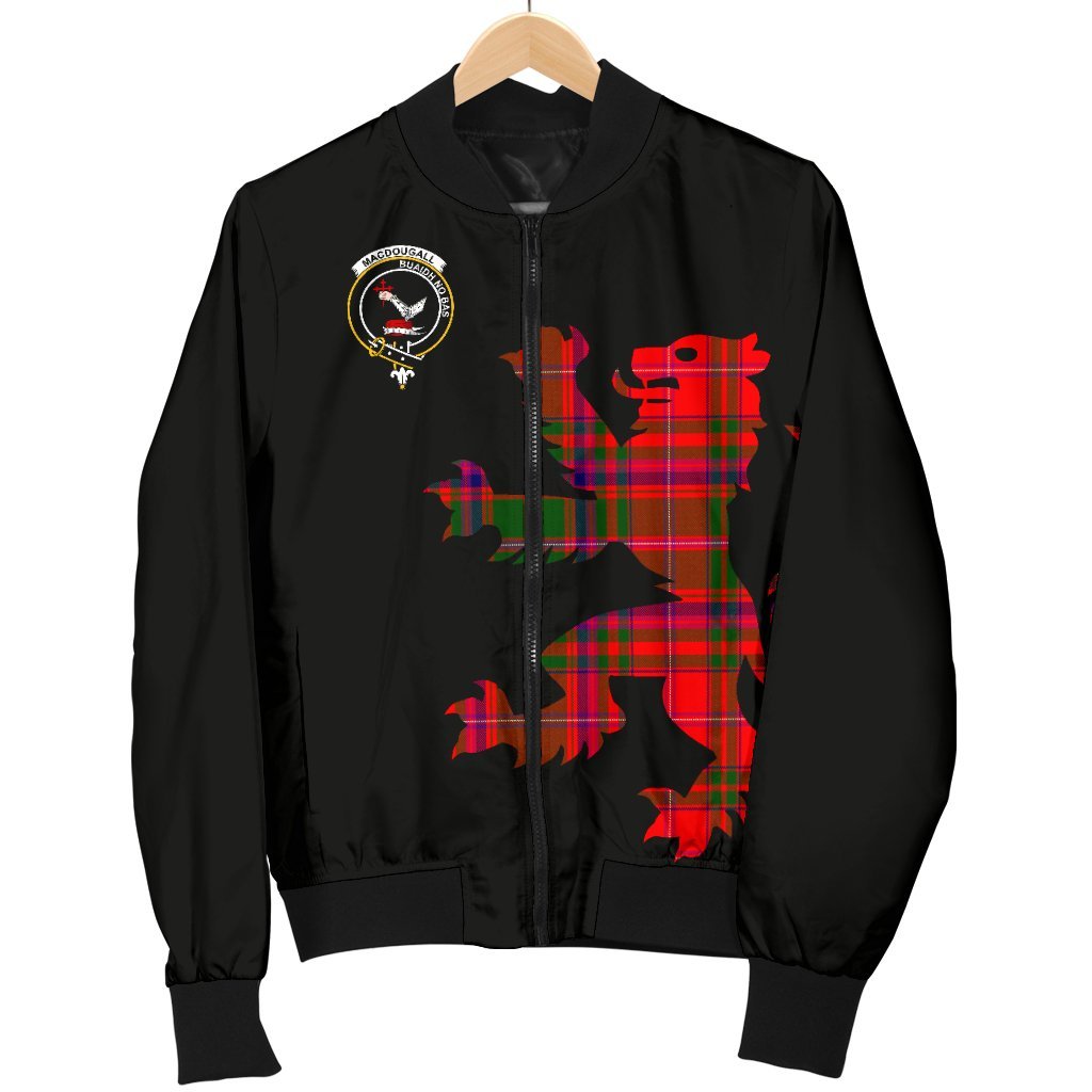 MacDougall Tartan Bomber Jacket Lion & Thistle