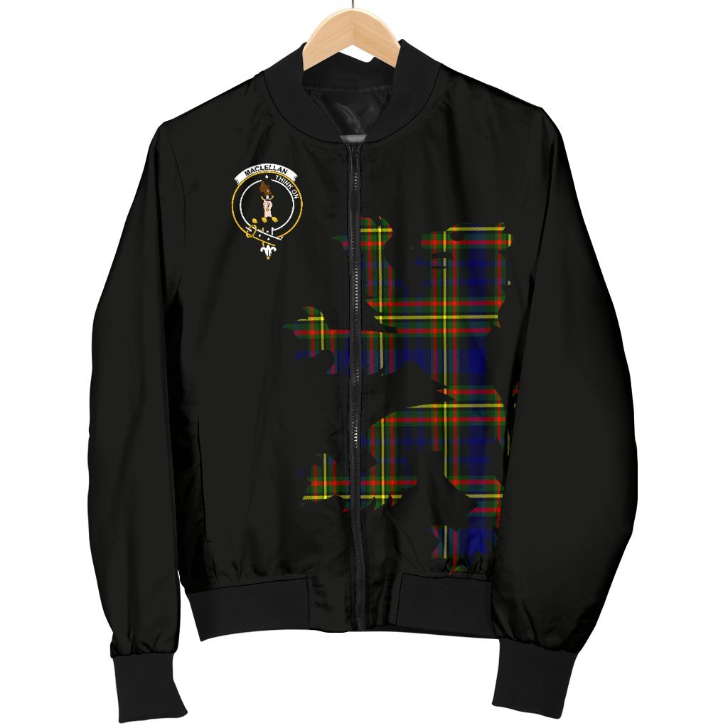 MacLellan Tartan Bomber Jacket Lion & Thistle