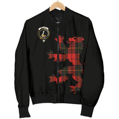 Wallace Tartan Bomber Jacket Lion & Thistle