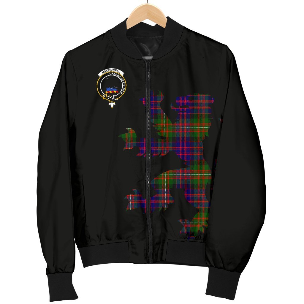 MacDonell Tartan Bomber Jacket Lion & Thistle