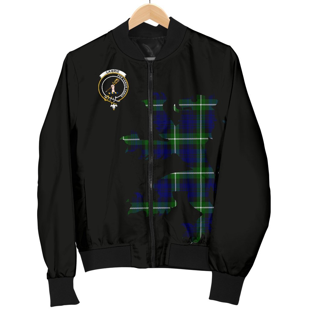 Lammie Tartan Bomber Jacket Lion & Thistle