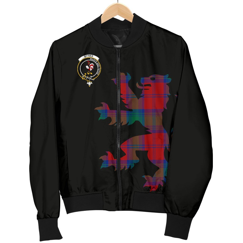 Byres Tartan Bomber Jacket Lion & Thistle