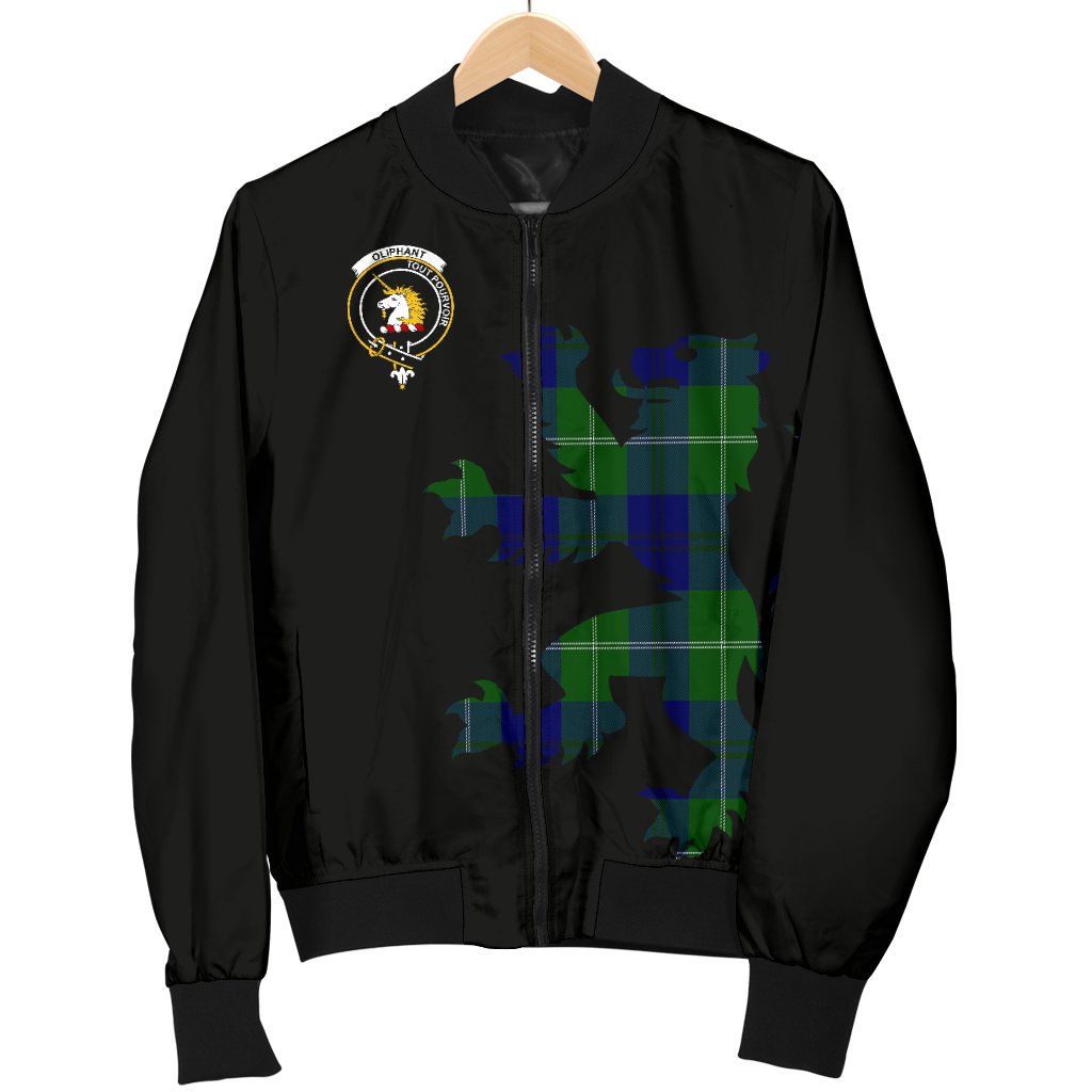 Oliphant Tartan Bomber Jacket Lion & Thistle