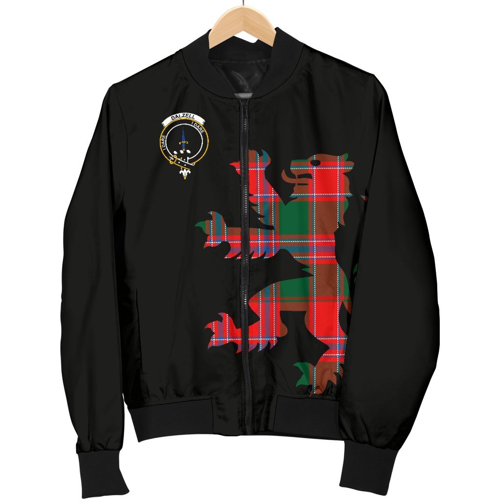 Dalzell Tartan Bomber Jacket Lion & Thistle