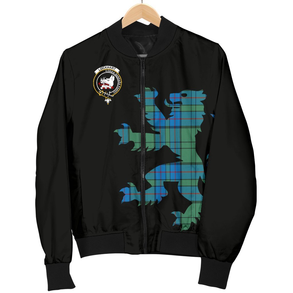 Lockhart Tartan Bomber Jacket Lion & Thistle