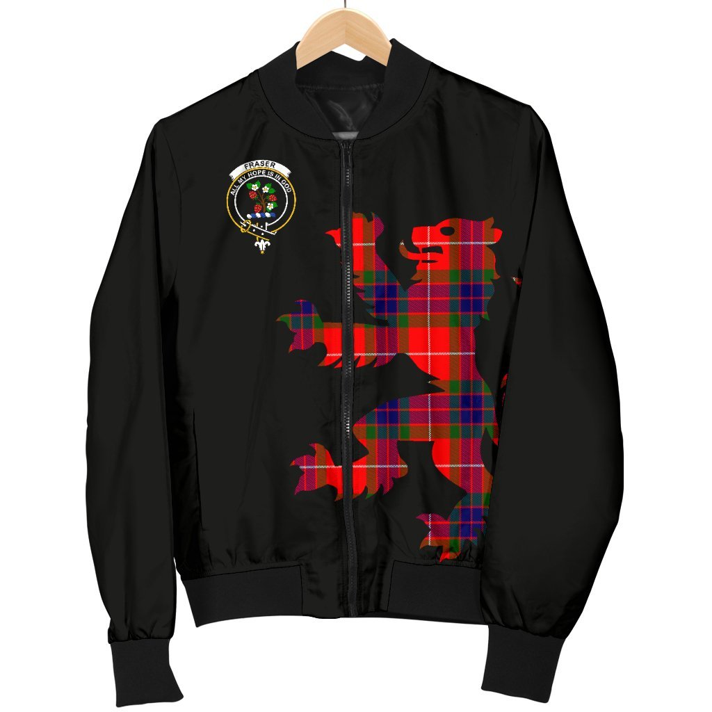 Fraser Tartan Bomber Jacket Lion & Thistle