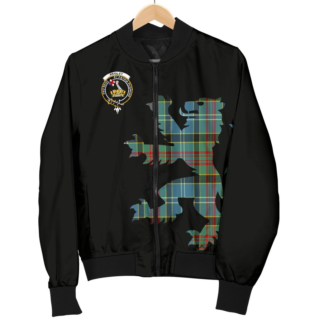 Paisley Tartan Bomber Jacket Lion & Thistle