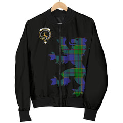 Strachan Tartan Bomber Jacket Lion & Thistle