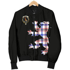 Boswell Tartan Bomber Jacket Lion & Thistle