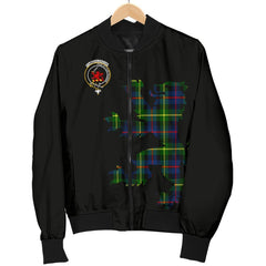 Farquharson Tartan Bomber Jacket Lion & Thistle