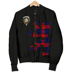 MacLachlan Tartan Bomber Jacket Lion & Thistle