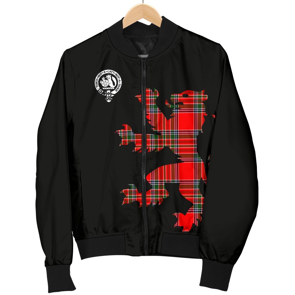 MacBean Tartan Bomber Jacket Lion & Thistle