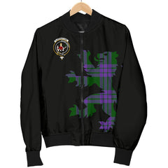 Elphinstone Tartan Bomber Jacket Lion & Thistle