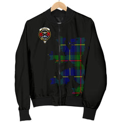 MacLeod Tartan Bomber Jacket Lion & Thistle