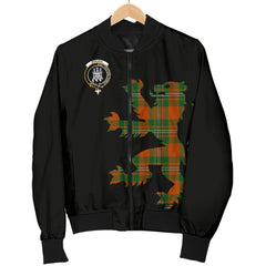 Strang (or Strange) Tartan Bomber Jacket Lion & Thistle