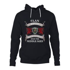 Baillie Family Tartan - 2D Unisex Hoodie