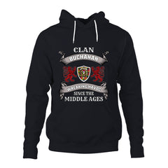 Buchanan Family Tartan - 2D Unisex Hoodie