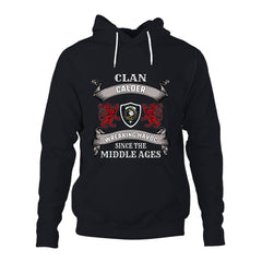 Calder Family Tartan - 2D Unisex Hoodie