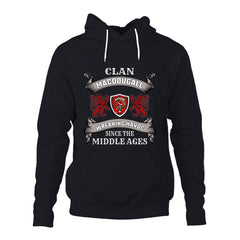 MacDougall Family Tartan - 2D Unisex Hoodie