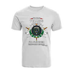 Forbes Ancient Tartan Crest T-shirt - I'm not yelling style