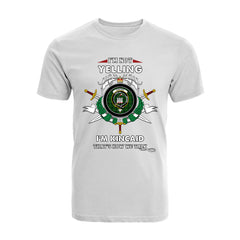 Kincaid Tartan Crest T-shirt - I'm not yelling style