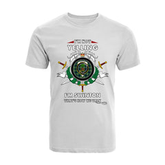 Swinton Tartan Crest T-shirt - I'm not yelling style