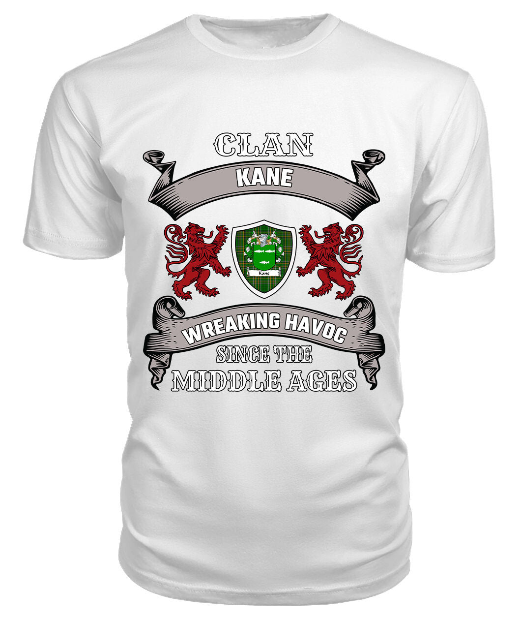 Kane Family Tartan - 2D T-shirt