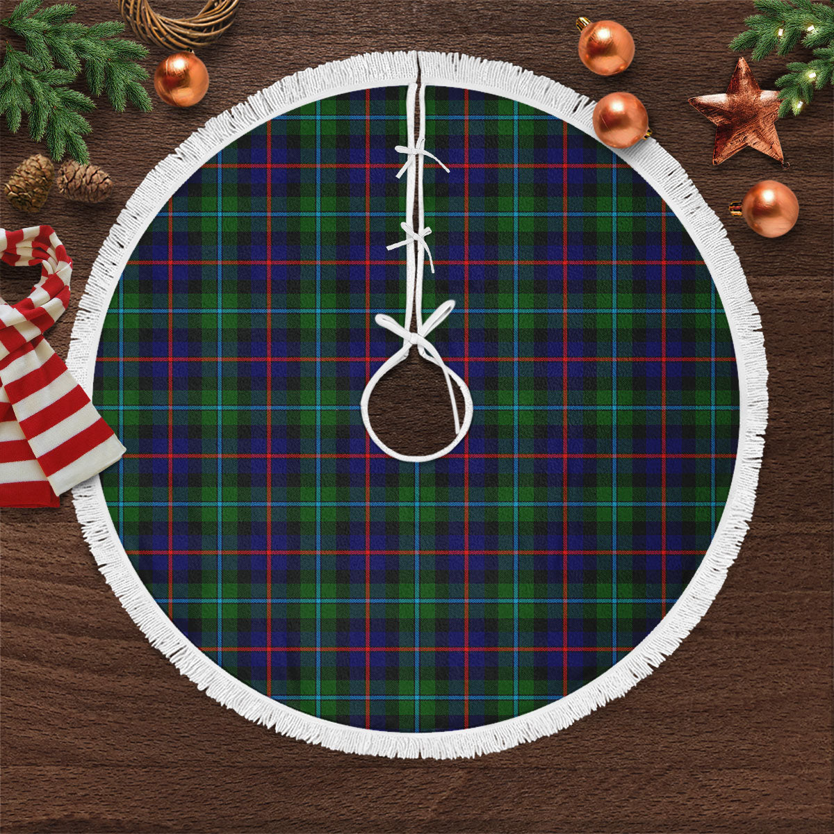 Calder Tartan Christmas Tree Skirt