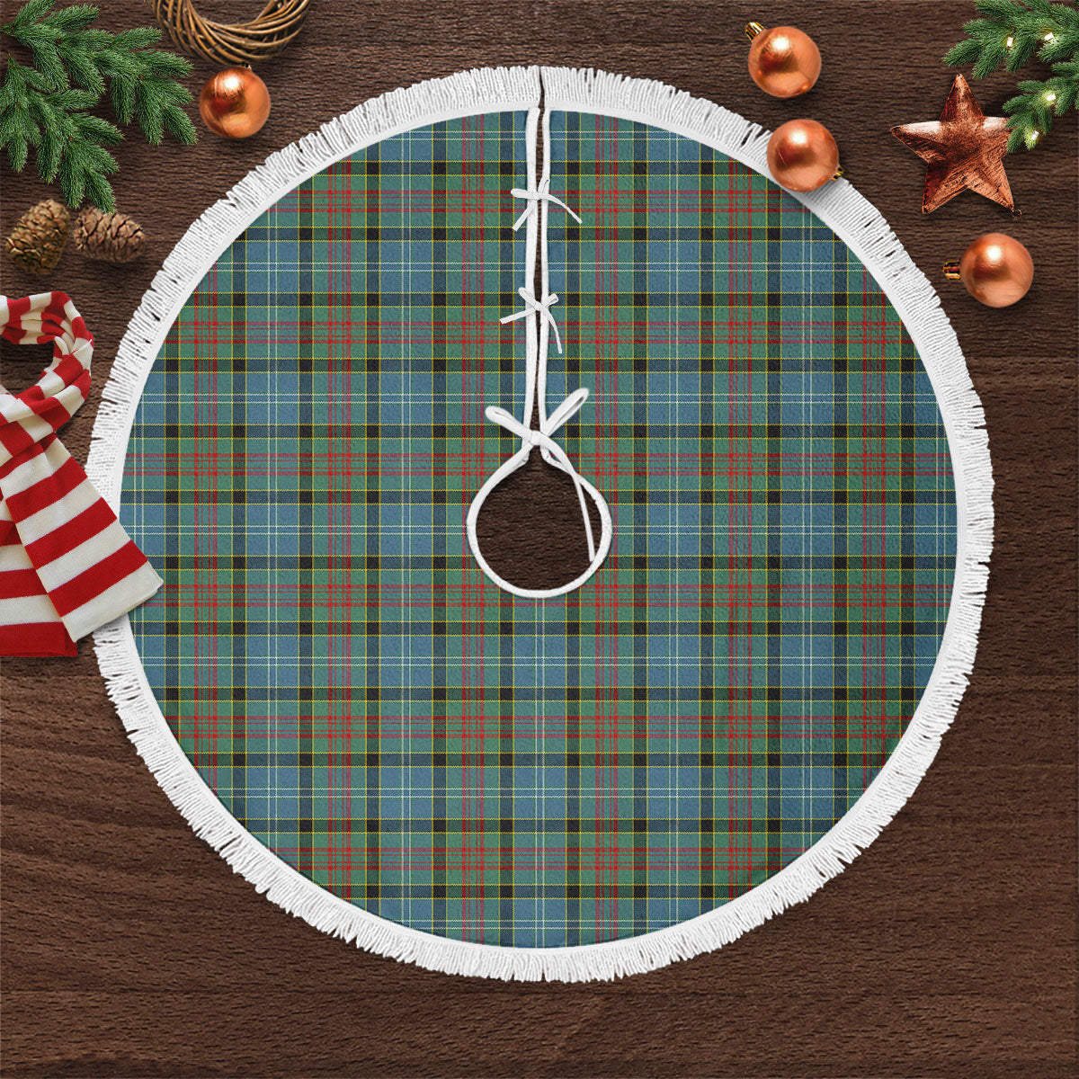 Caldwell Tartan Christmas Tree Skirt