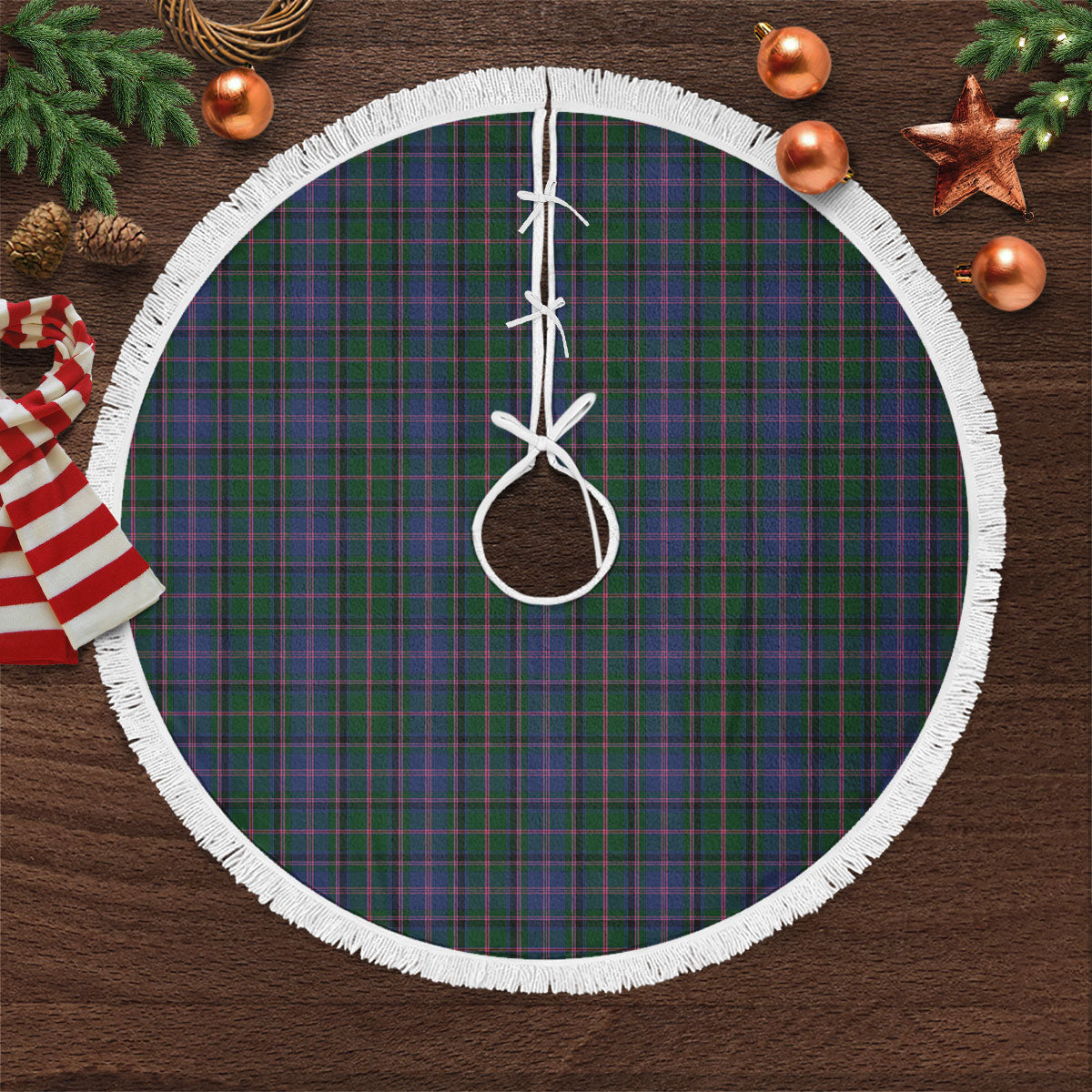 Cooper Tartan Christmas Tree Skirt