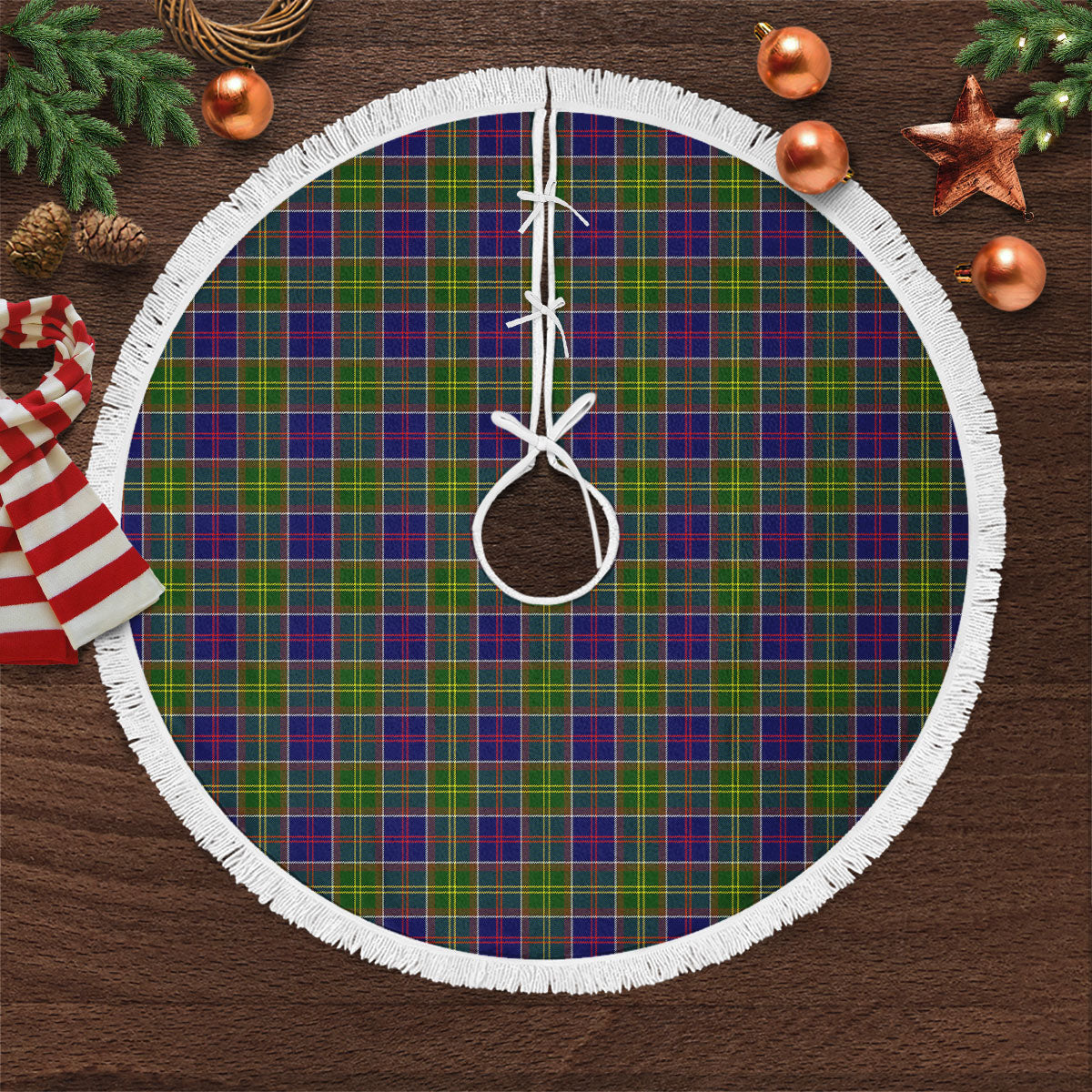 Dalrymple Tartan Christmas Tree Skirt