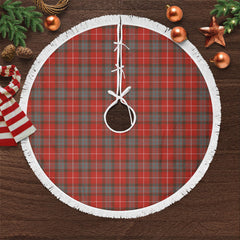 Fraser (of Lovat) Weathered Tartan Christmas Tree Skirt