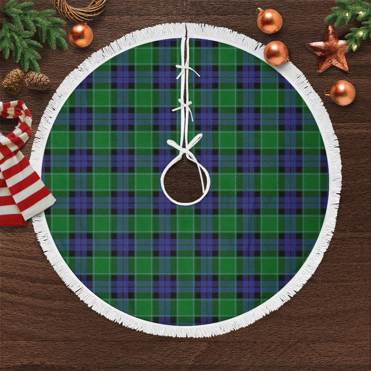 Graham of Menteith Modern Tartan Christmas Tree Skirt