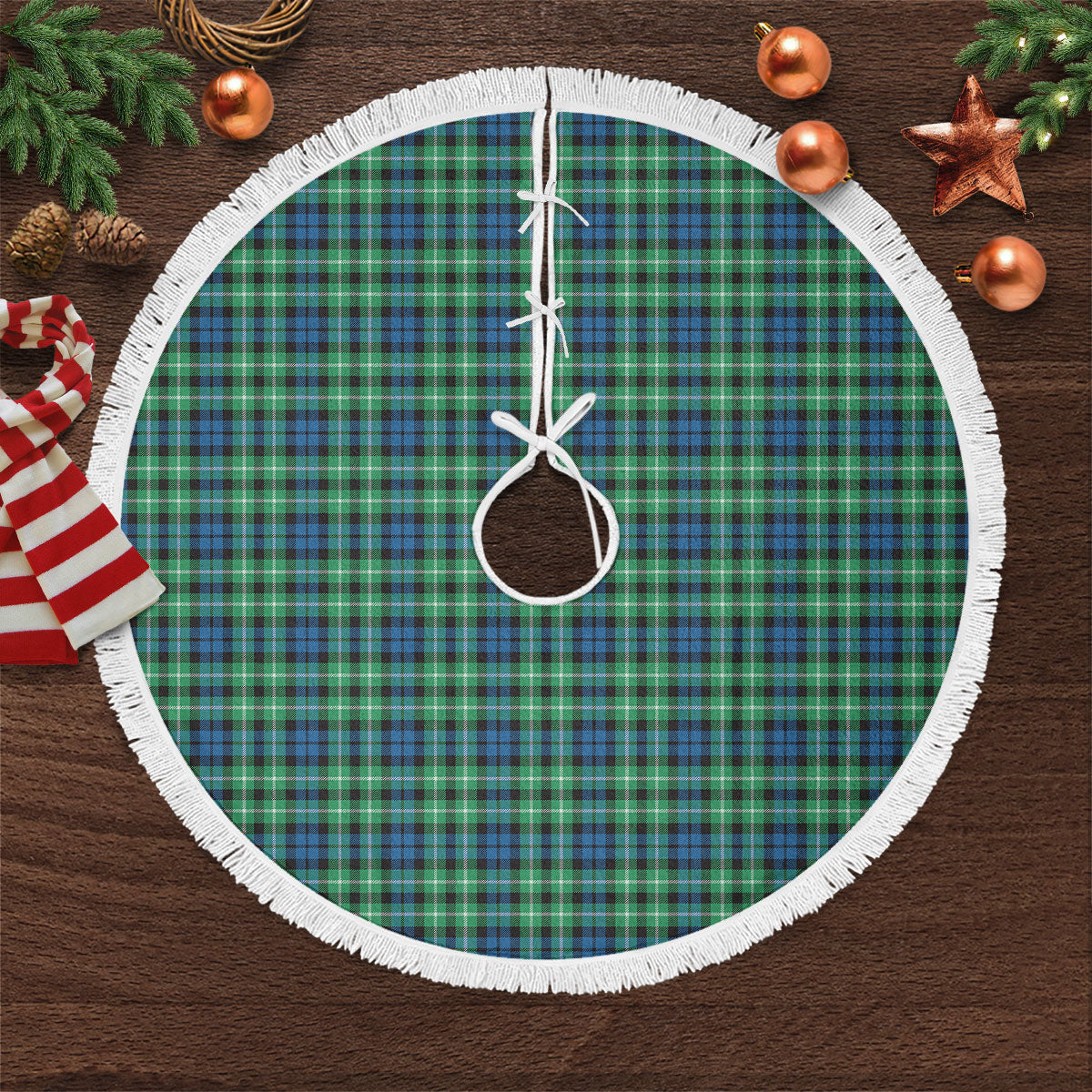 Graham of Montrose Ancient Tartan Christmas Tree Skirt