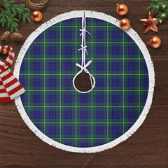 Hamilton Hunting Modern Tartan Christmas Tree Skirt