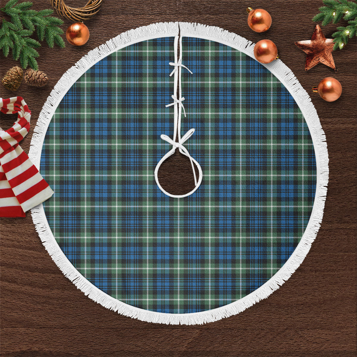 Lamont Ancient Tartan Christmas Tree Skirt