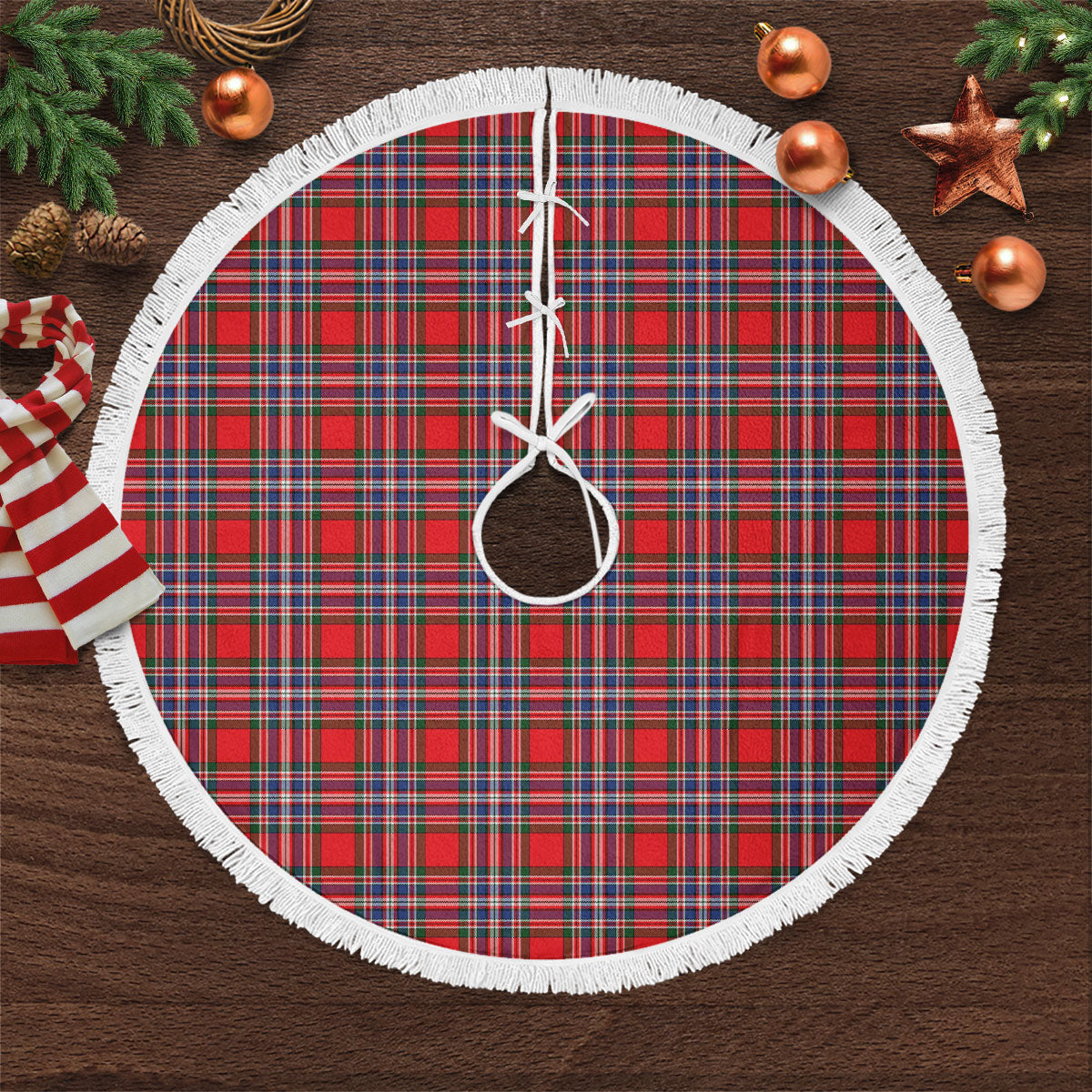 MacFarlane Modern Tartan Christmas Tree Skirt