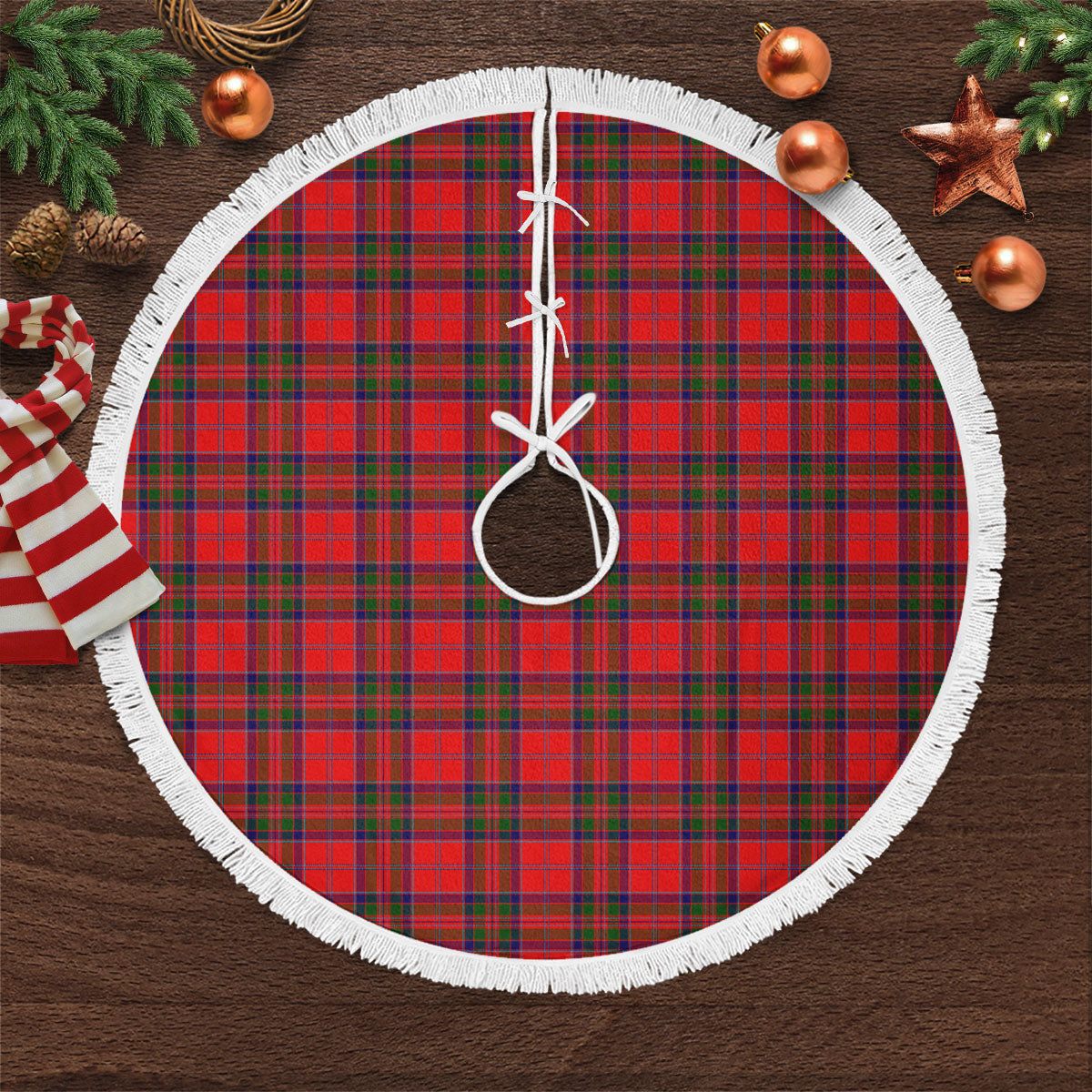 MacGillivray Modern Tartan Christmas Tree Skirt