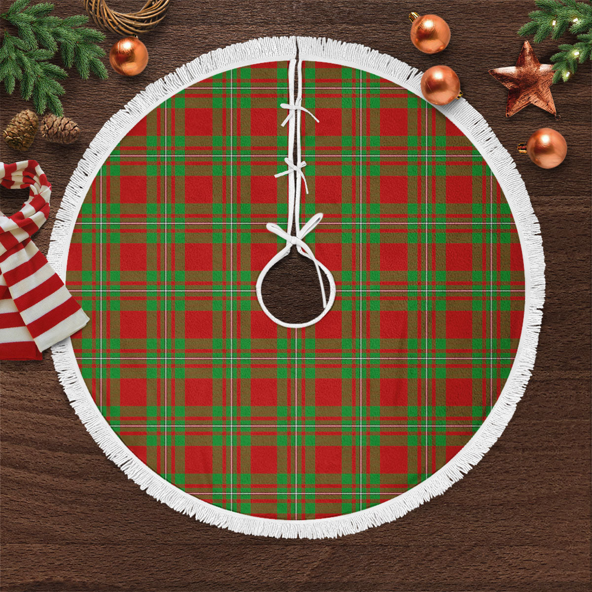 MacGregor Modern Tartan Christmas Tree Skirt