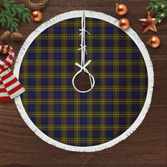 MacLellan Modern Tartan Christmas Tree Skirt