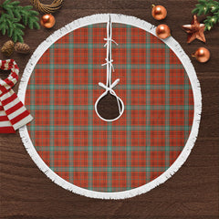 Morrison Red Ancient Tartan Christmas Tree Skirt