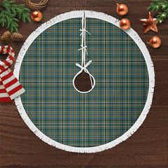 Scott Green Ancient Tartan Christmas Tree Skirt