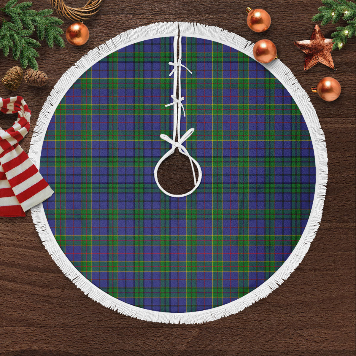 Strachan Tartan Christmas Tree Skirt