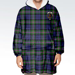 Baird Modern Tartan Hoodie Blanket