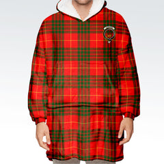 Cameron Modern Tartan Hoodie Blanket