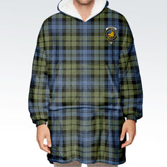 Campbell Faded Tartan Hoodie Blanket